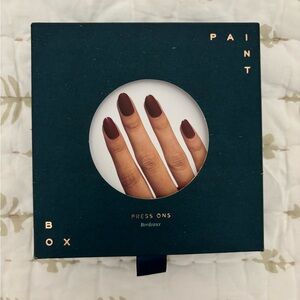 PAINT BOX press on nails: Bordeaux NWOT